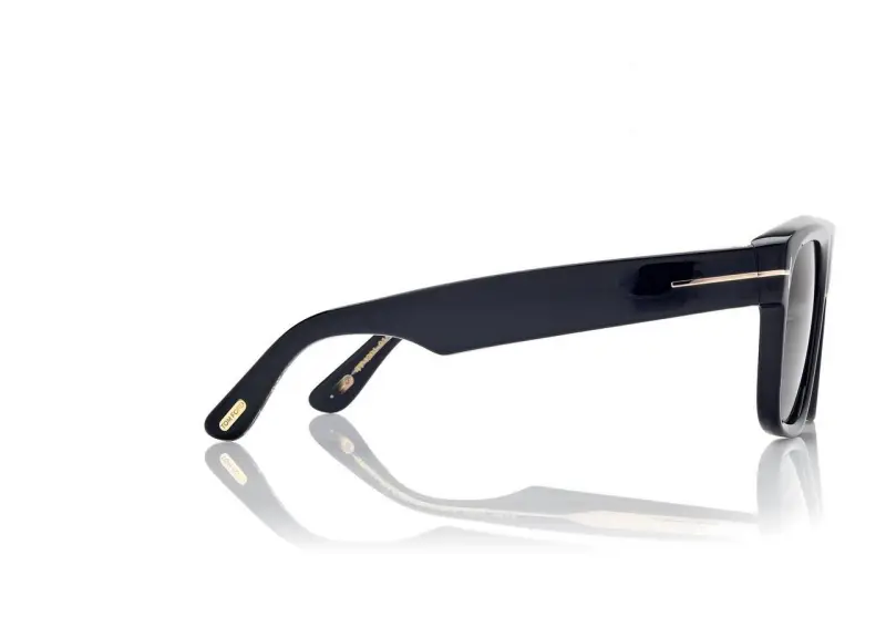ICON GEOMETRIC SUNGLASSES BLACK online